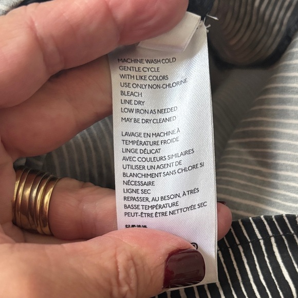 Stylish Black and White Wide Leg Pants - Picture 8 of 10